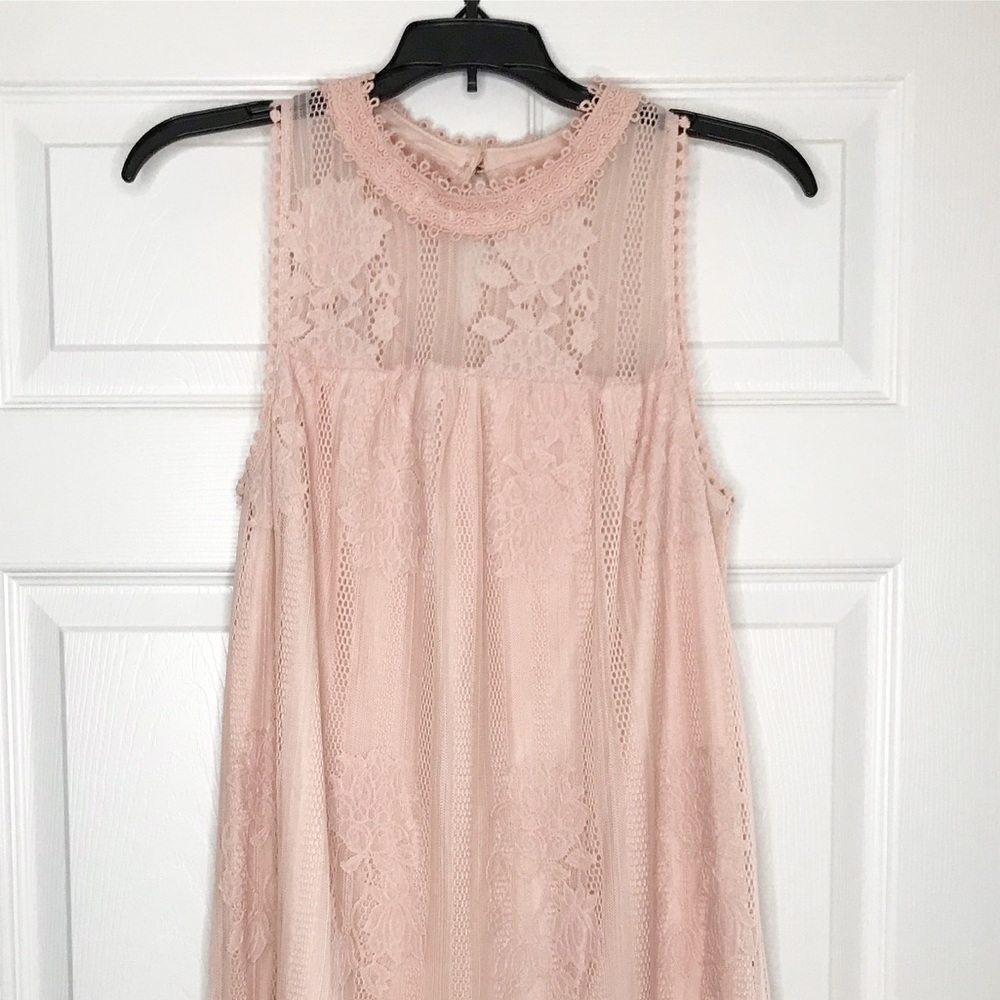 Pink Shift Dress
